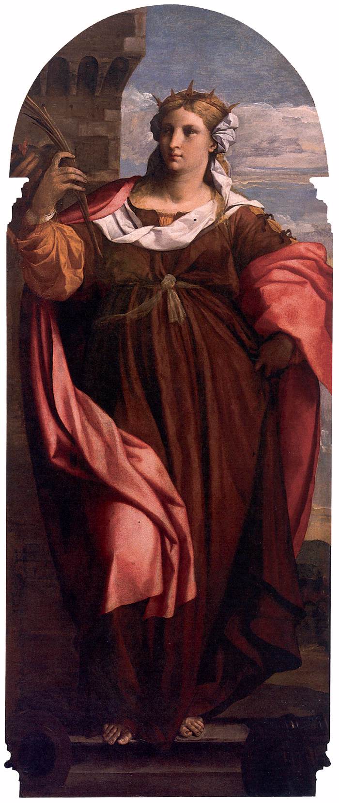 Polyptych of St Barbara (central panel)