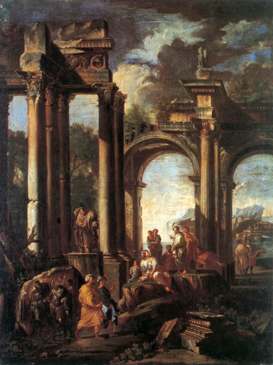Classical Ruins with Figures