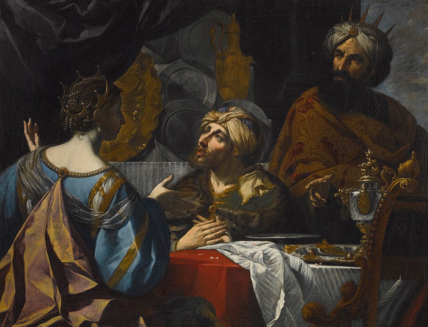 Intercession of Esther with King Ahasuerus and Haman