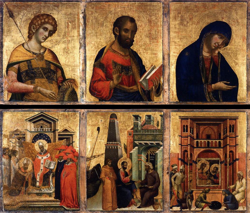 Pala feriale (detail)