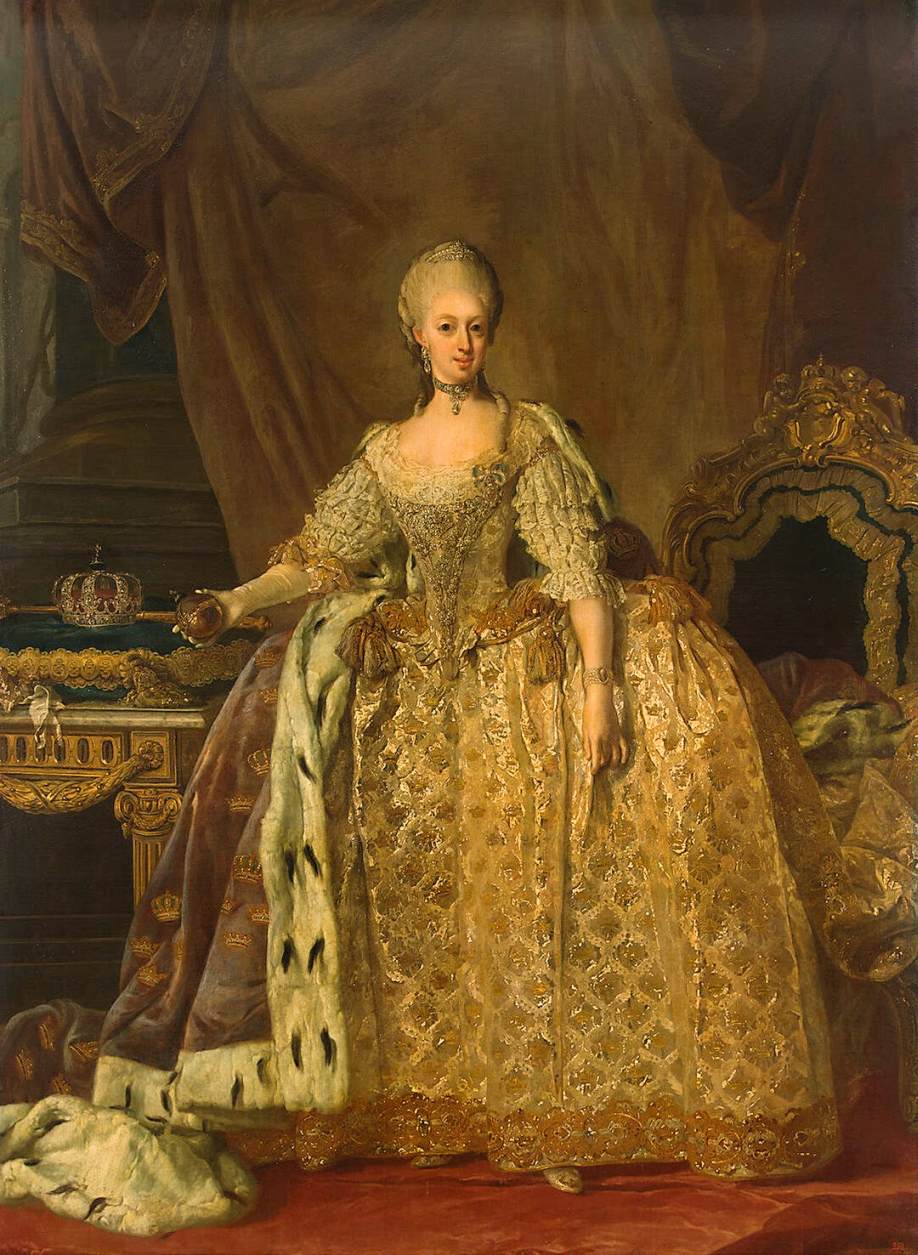 Portrait of Queen Sophie-Magdalene