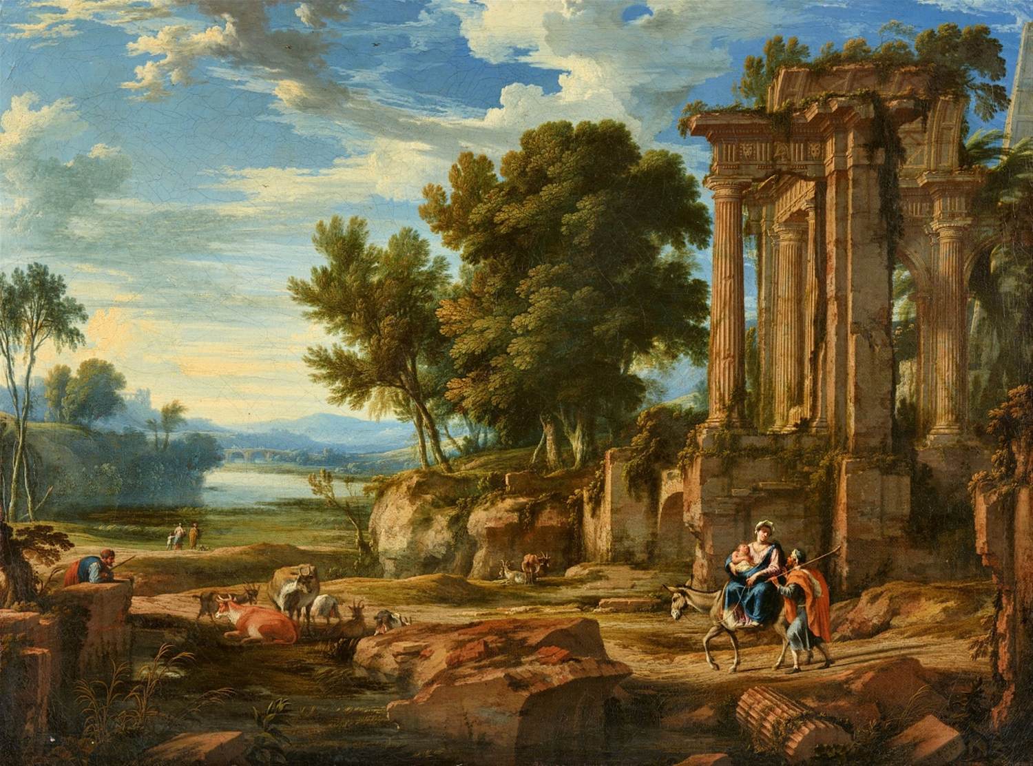 Landscape with the Flight into Egypt