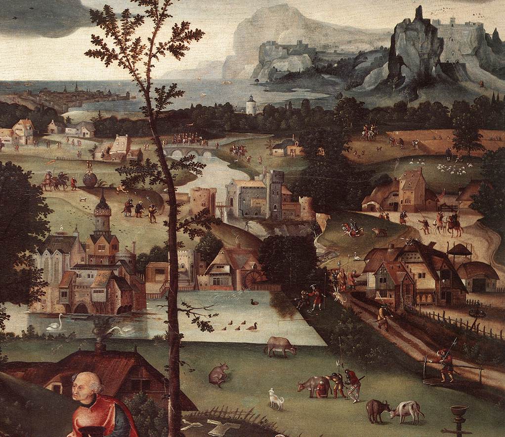 Landscape with the Rest on the Flight (detail)
