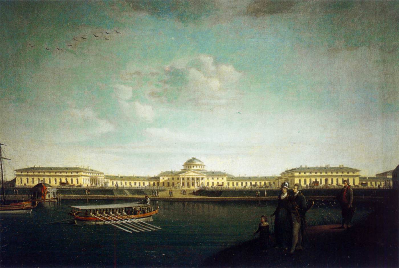 Tauride Palace Seen from the Neva