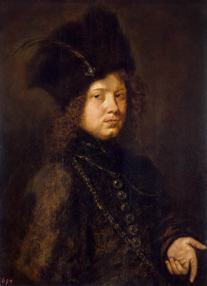 Portrait of a Young Man in a Fur Hat