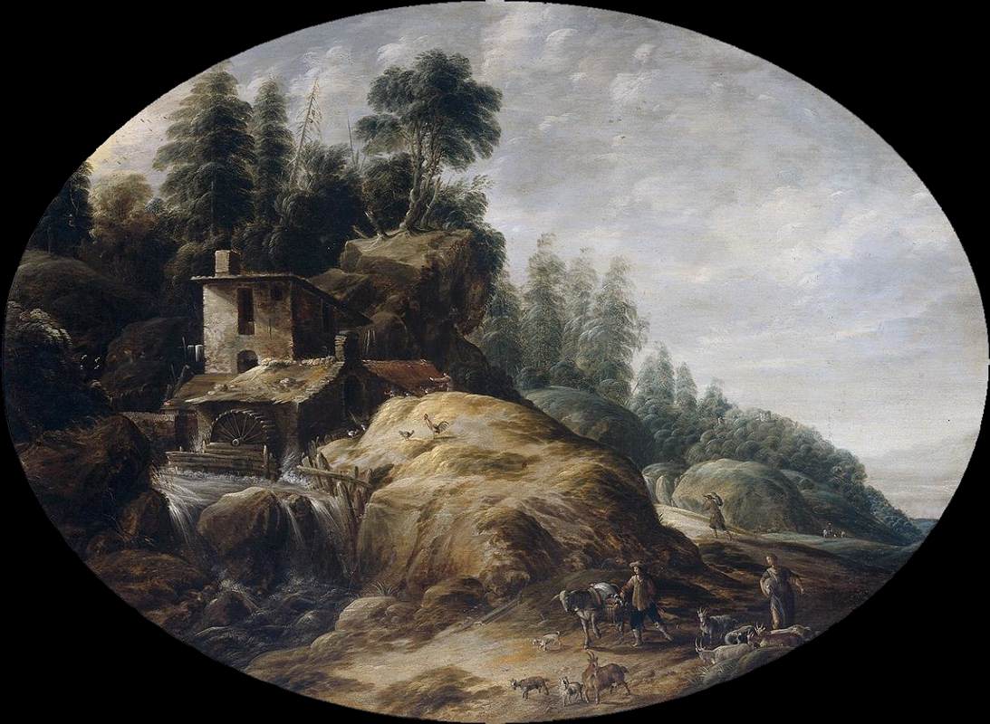 Landscape with Watermill