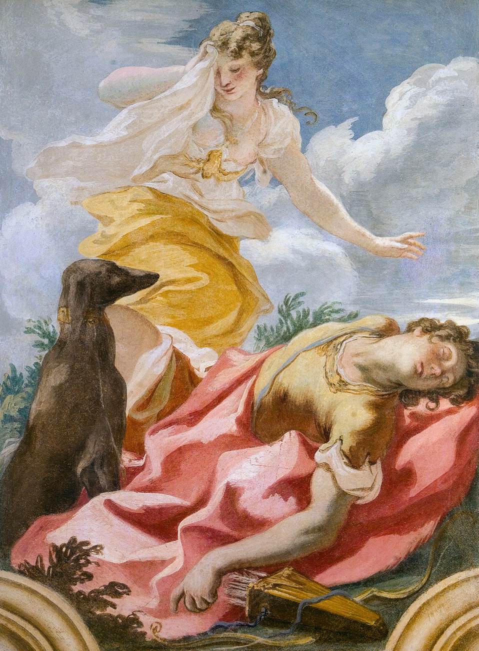 Venus Weeping over the Death of Adonis