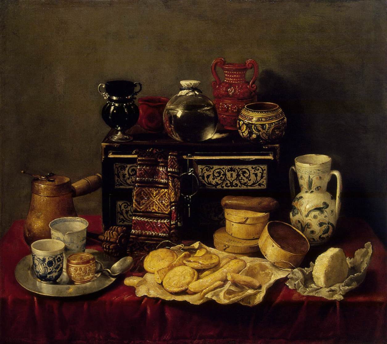 Still-Life with an Ebony Chest