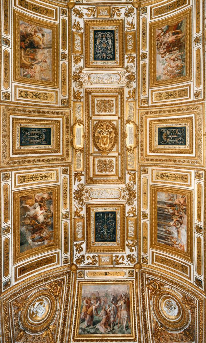 View of the ceiling vault