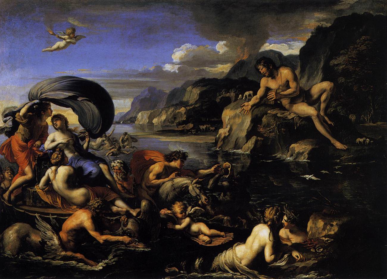 Acis, Galatea, and Polyphemus