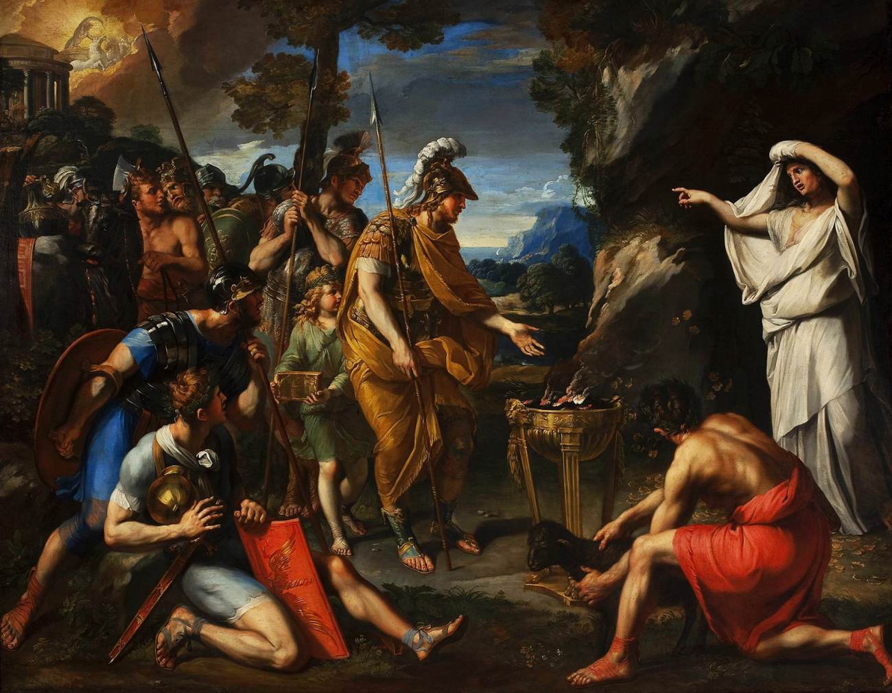 Aeneas and the Cumaean Sibyl