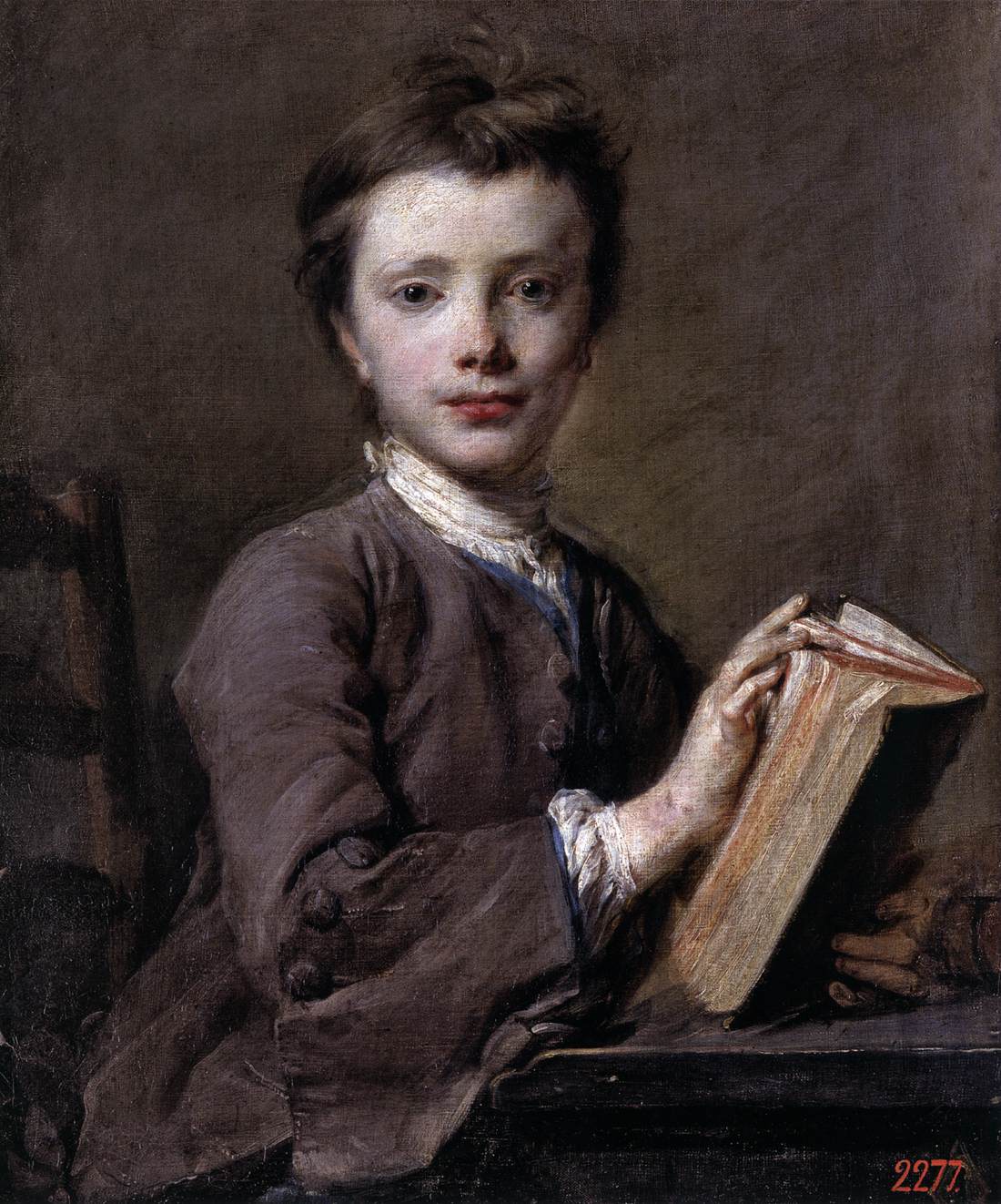 Portrait of a Boy with a Book