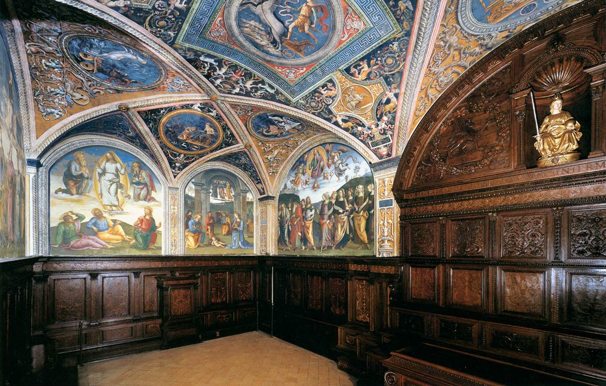 View of the Sala di Udienza