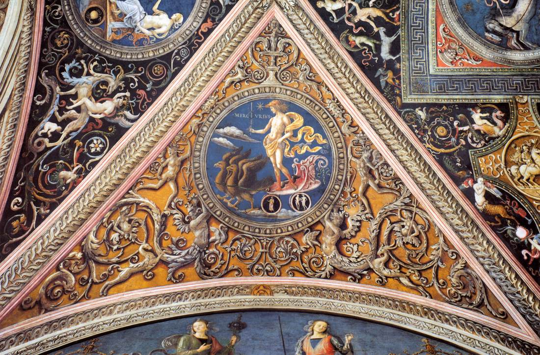 Ceiling decoration (detail)
