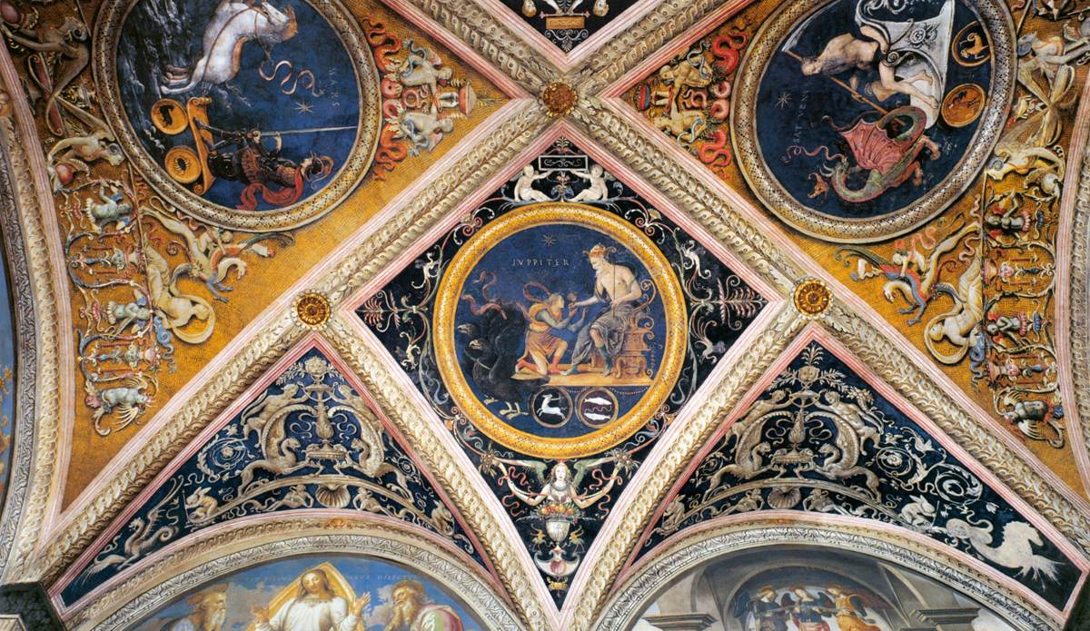 Ceiling decoration (detail)