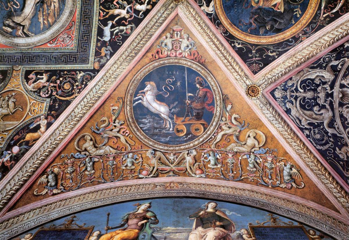 Ceiling decoration (detail)
