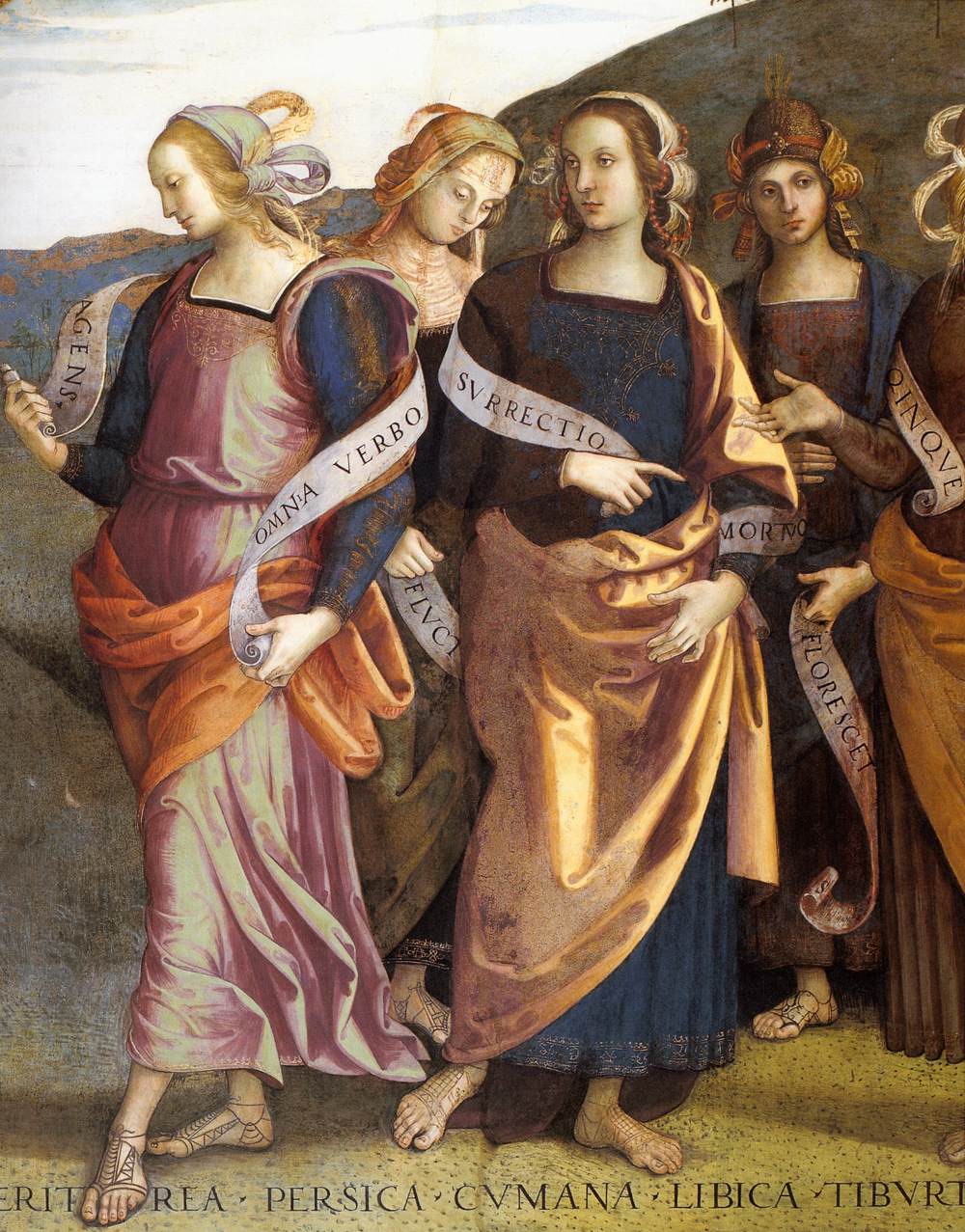 Prophets and Sibyls (detail)