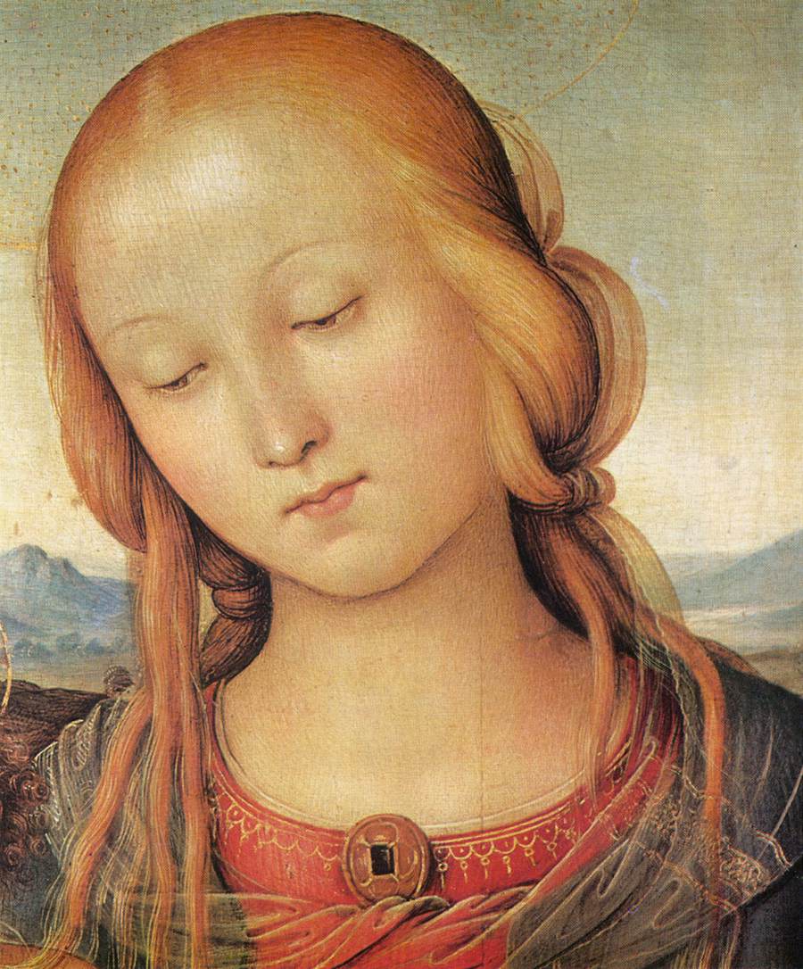 Madonna with Child and the Infant St John (detail)