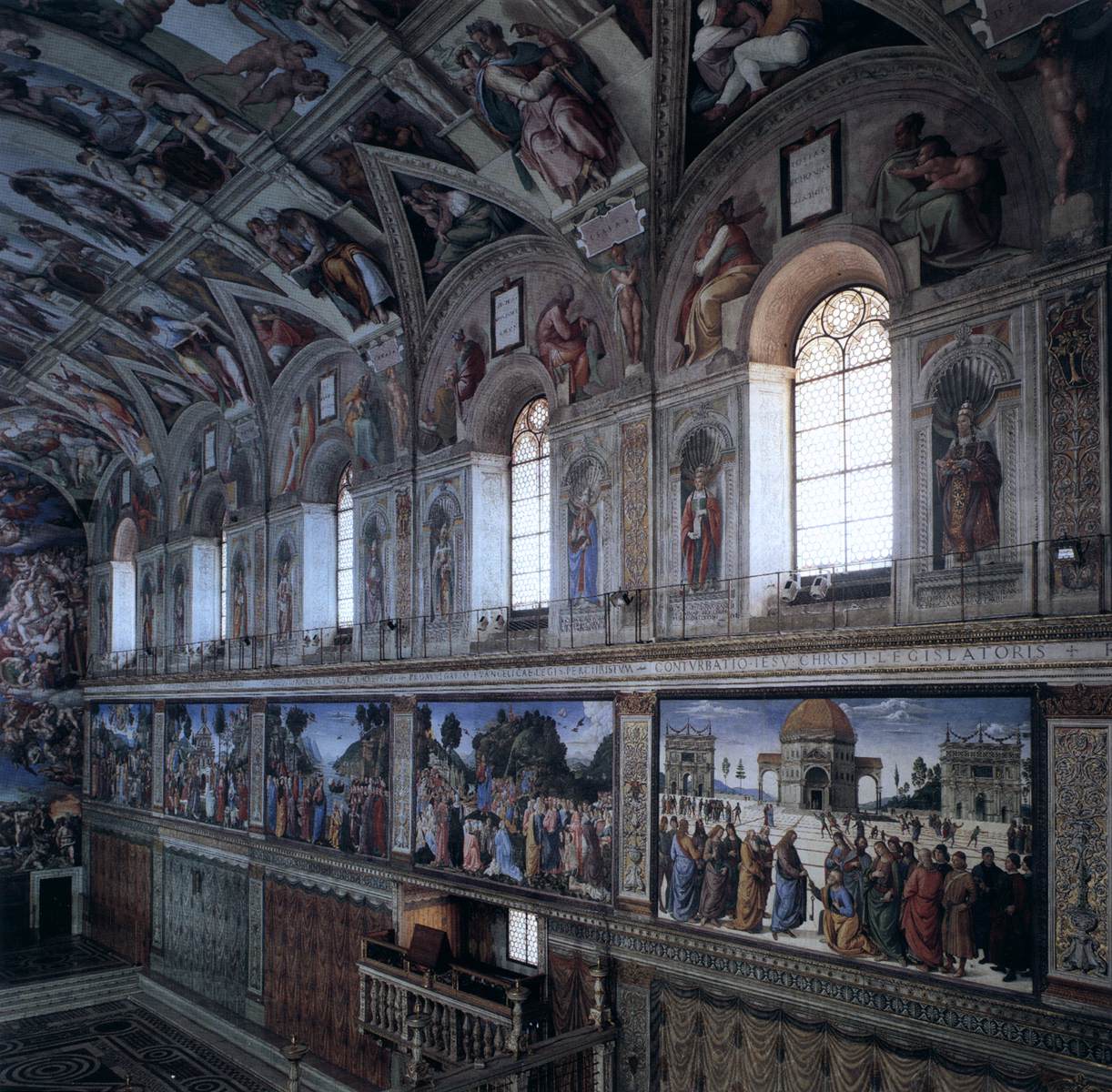 View of the left wall