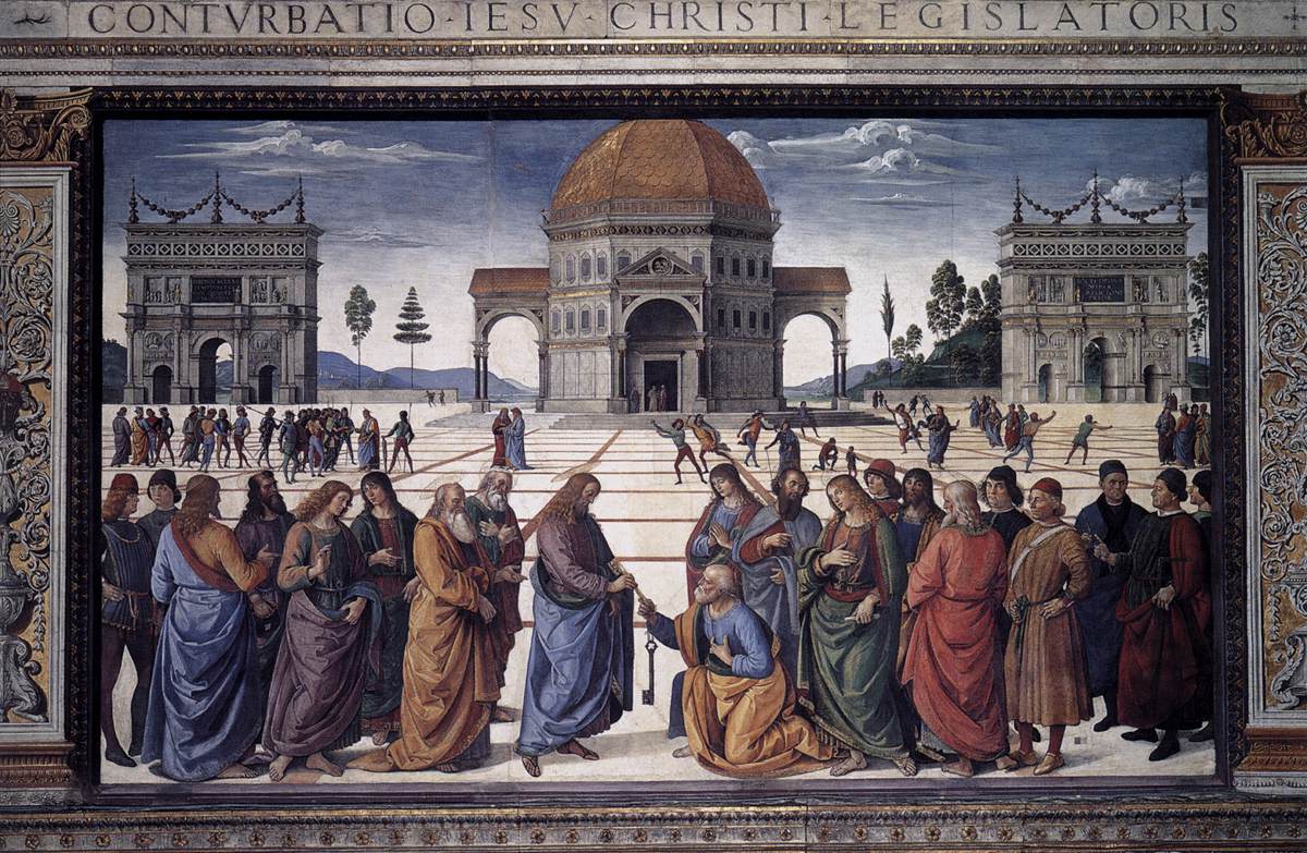Christ Handing the Keys to St Peter