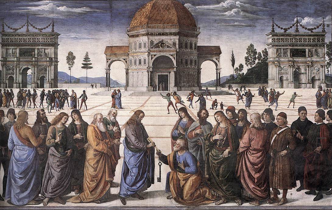 Christ Handing the Keys to St Peter