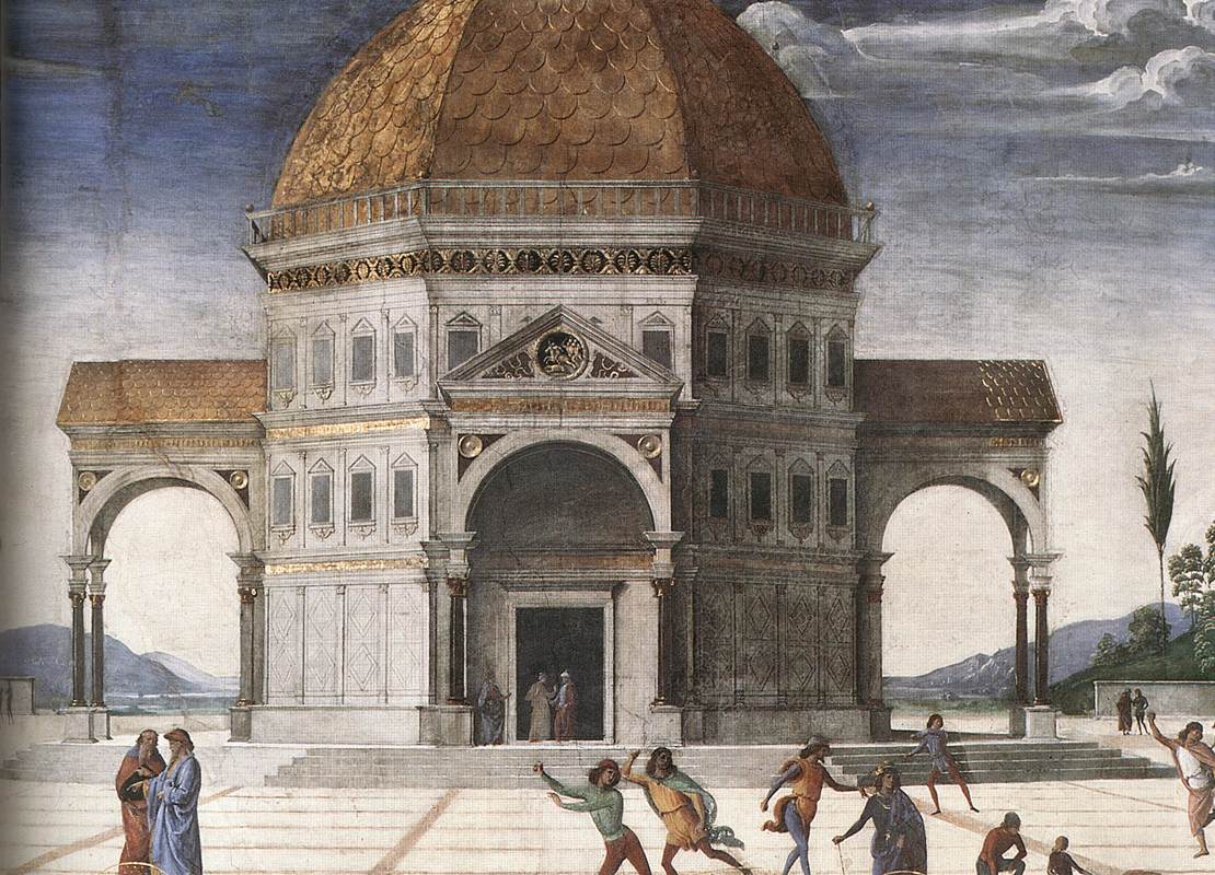 Christ Handing the Keys to St Peter (detail)