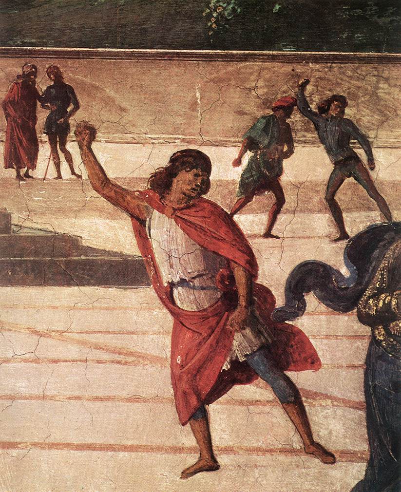 Christ Handing the Keys to St Peter (detail)