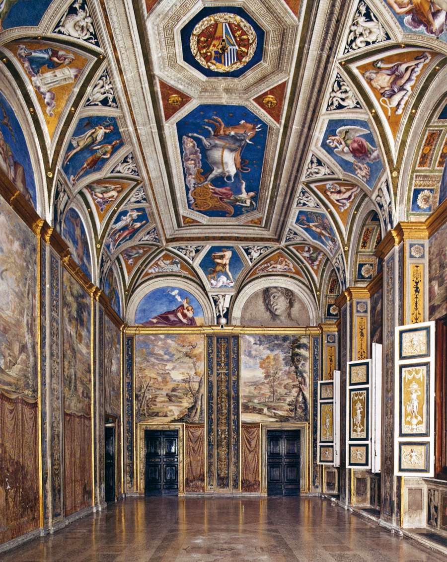 View of the Loggia di Galatea