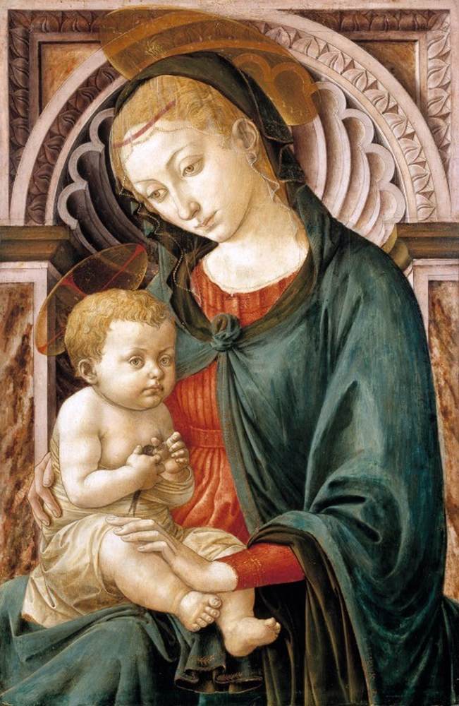 Virgin and Child with a Swallow