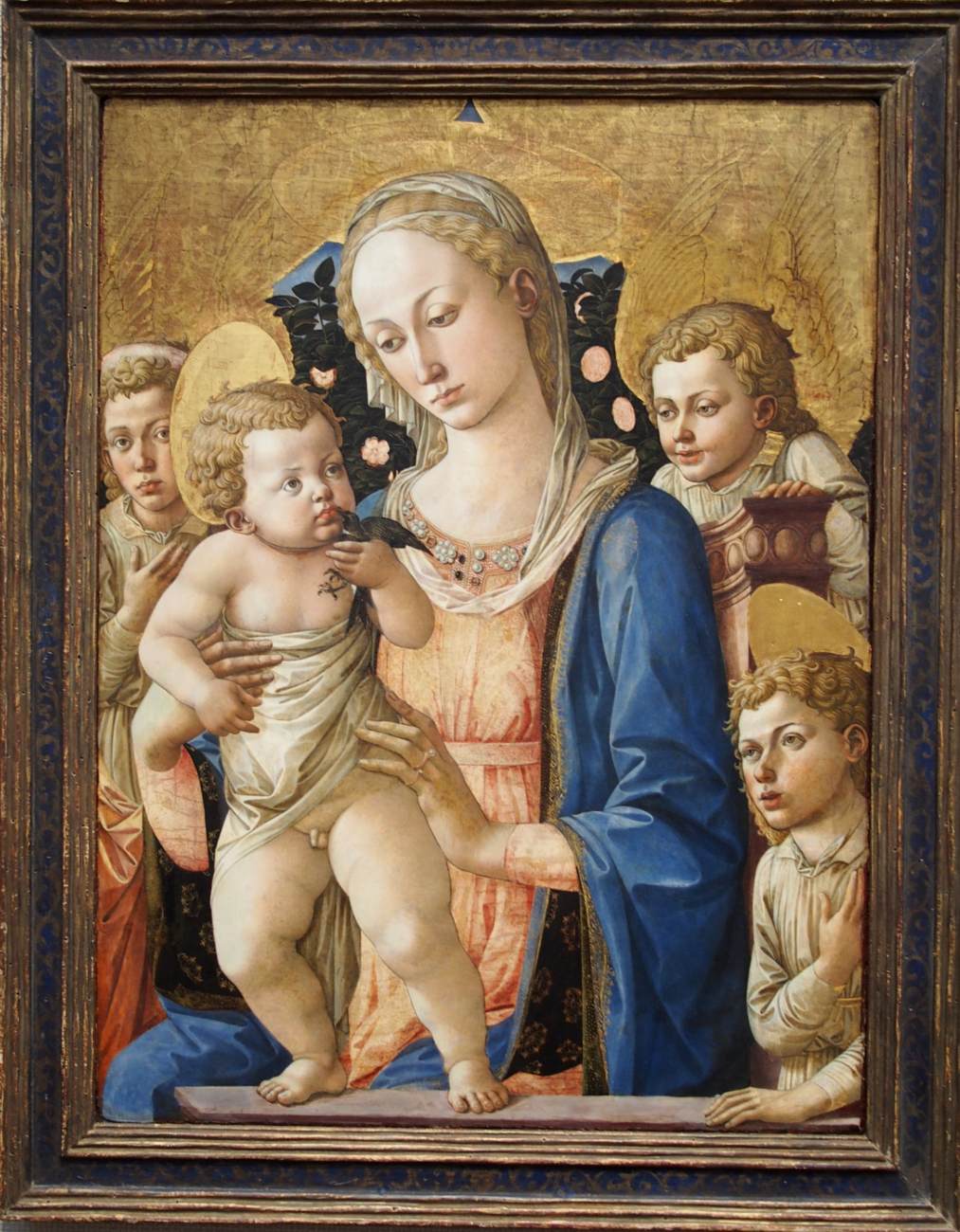 Virgin and Child with St John and Angels