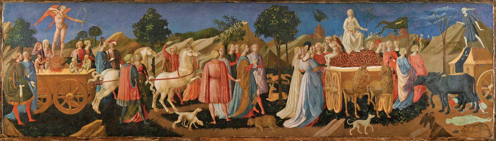 Triumphs of Love, Chastity, and Death