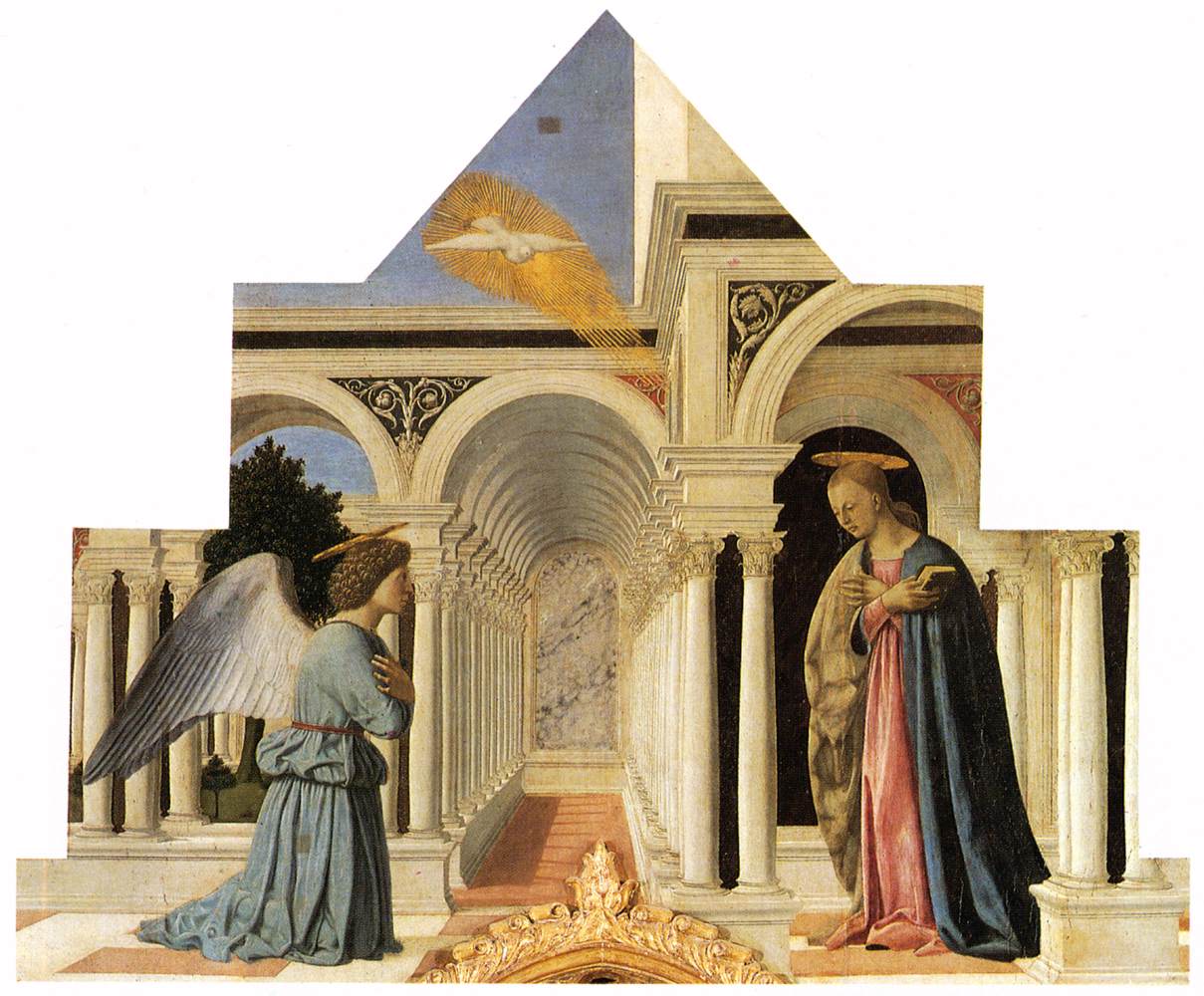 Polyptych of St Anthony: The Annunciation