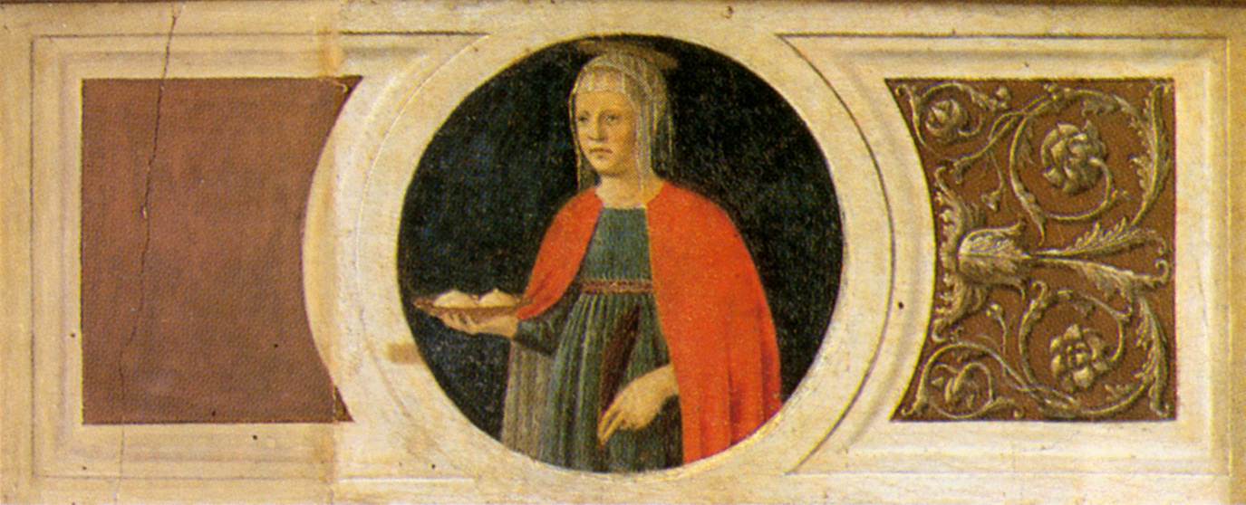 Polyptych of St Anthony: St Agatha