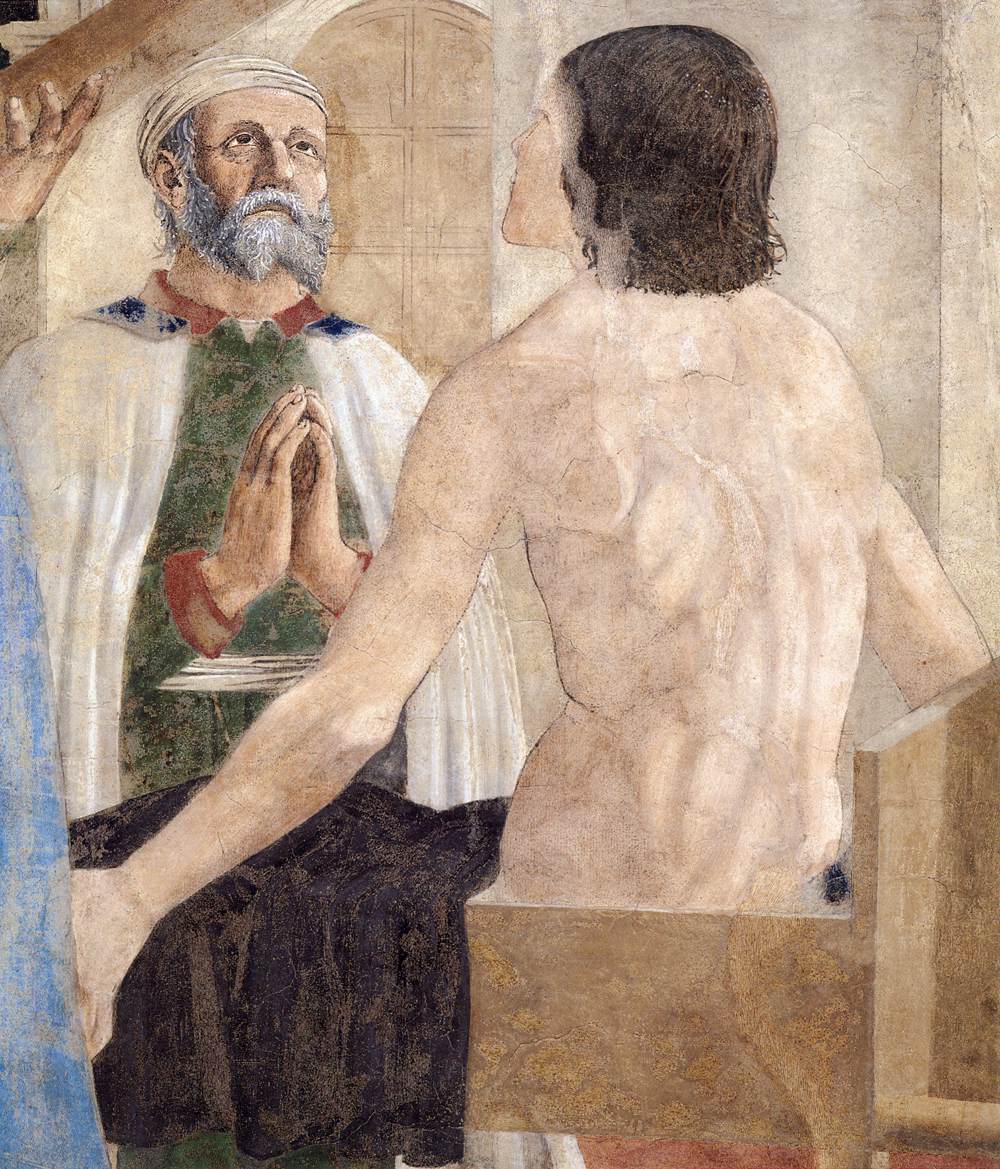 7b. Recognition of the True Cross (detail)