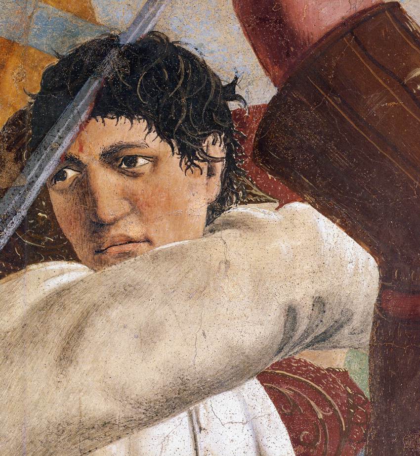 8. Battle between Heraclius and Chosroes (detail)