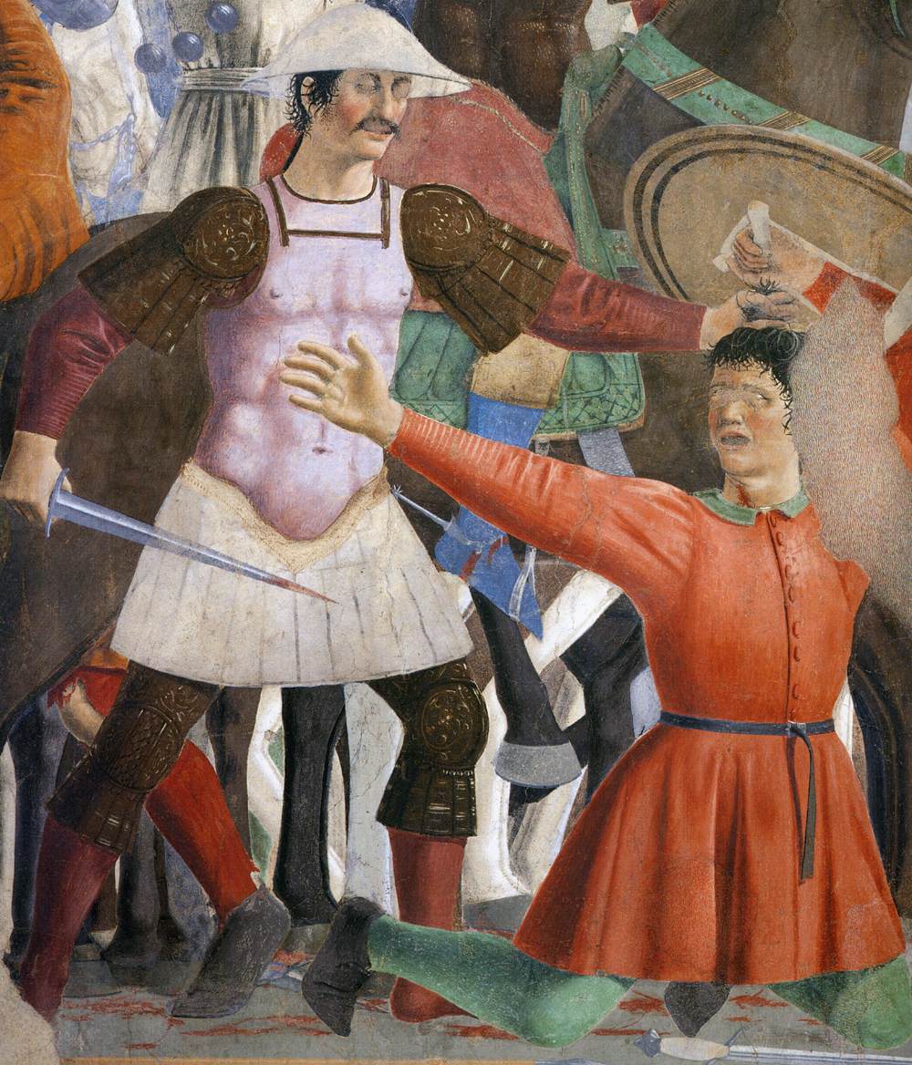 8. Battle between Heraclius and Chosroes (detail)