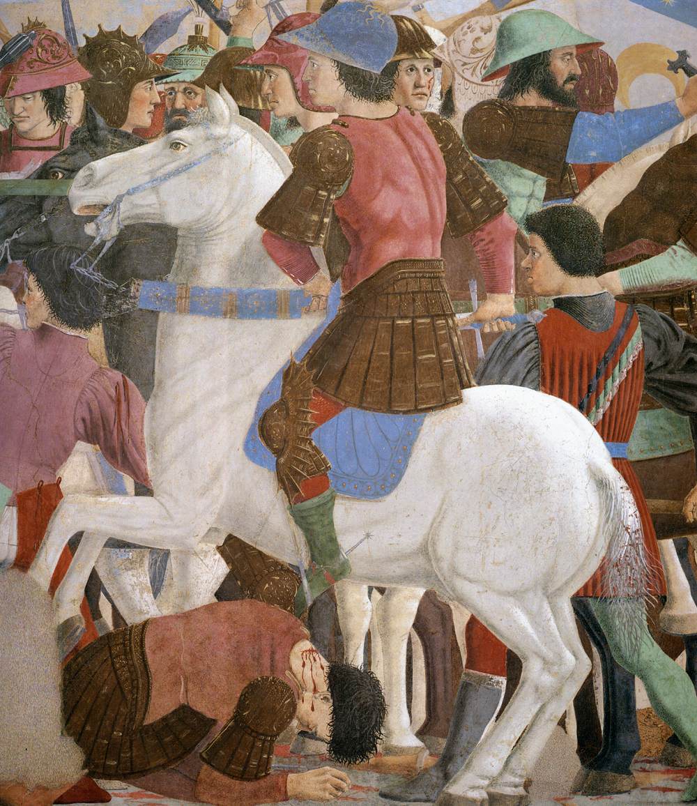 8. Battle between Heraclius and Chosroes (detail)