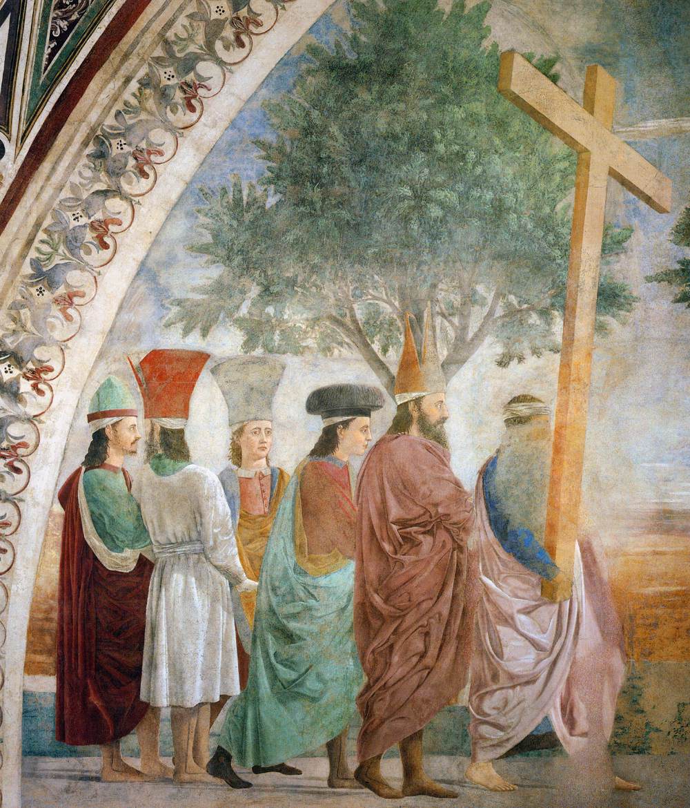 9. Exaltation of the Cross (detail)