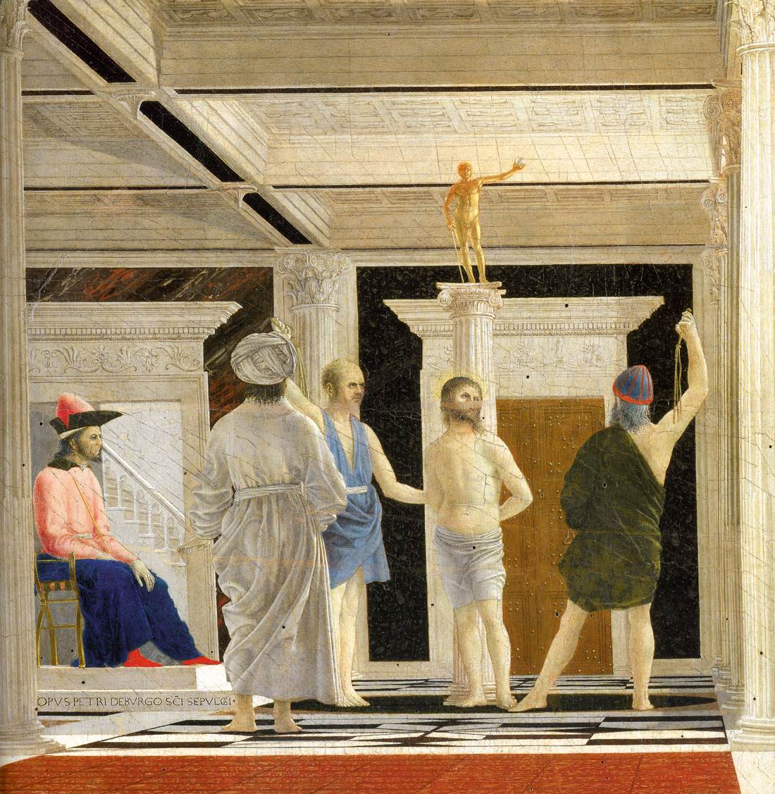 The Flagellation (detail)