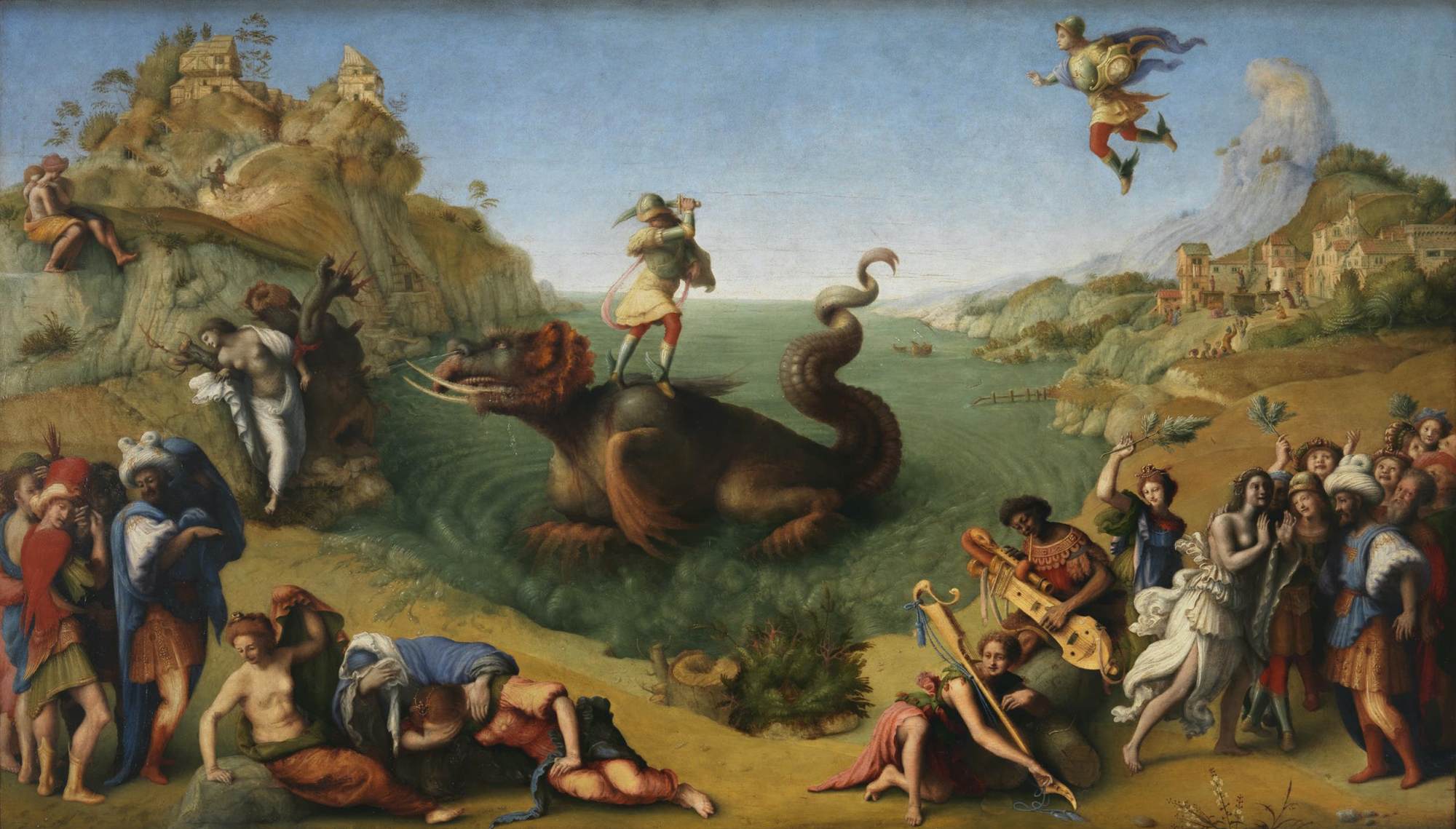 Perseus Frees Andromeda