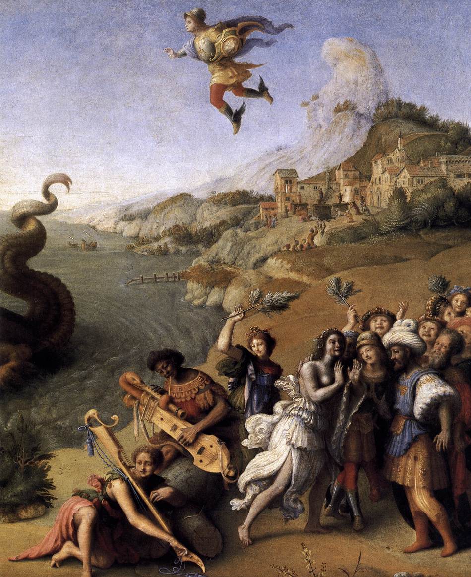 Perseus Frees Andromeda (detail)