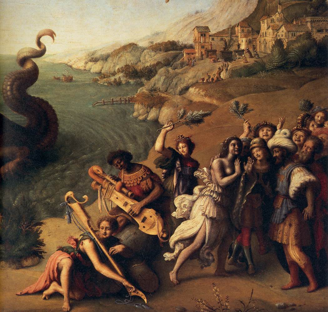 Perseus Frees Andromeda (detail)