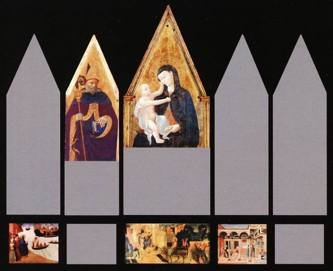 Reconstruction of a polyptych