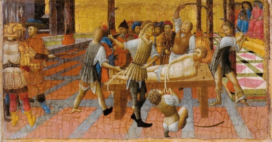 Flagellation of St Bartolomew