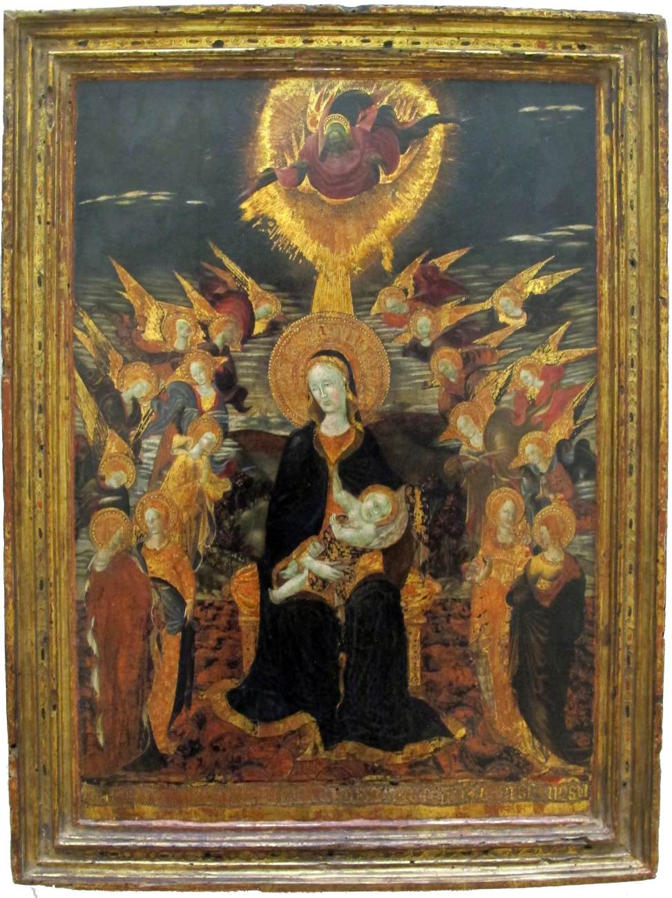 Virgin and Child with Angels