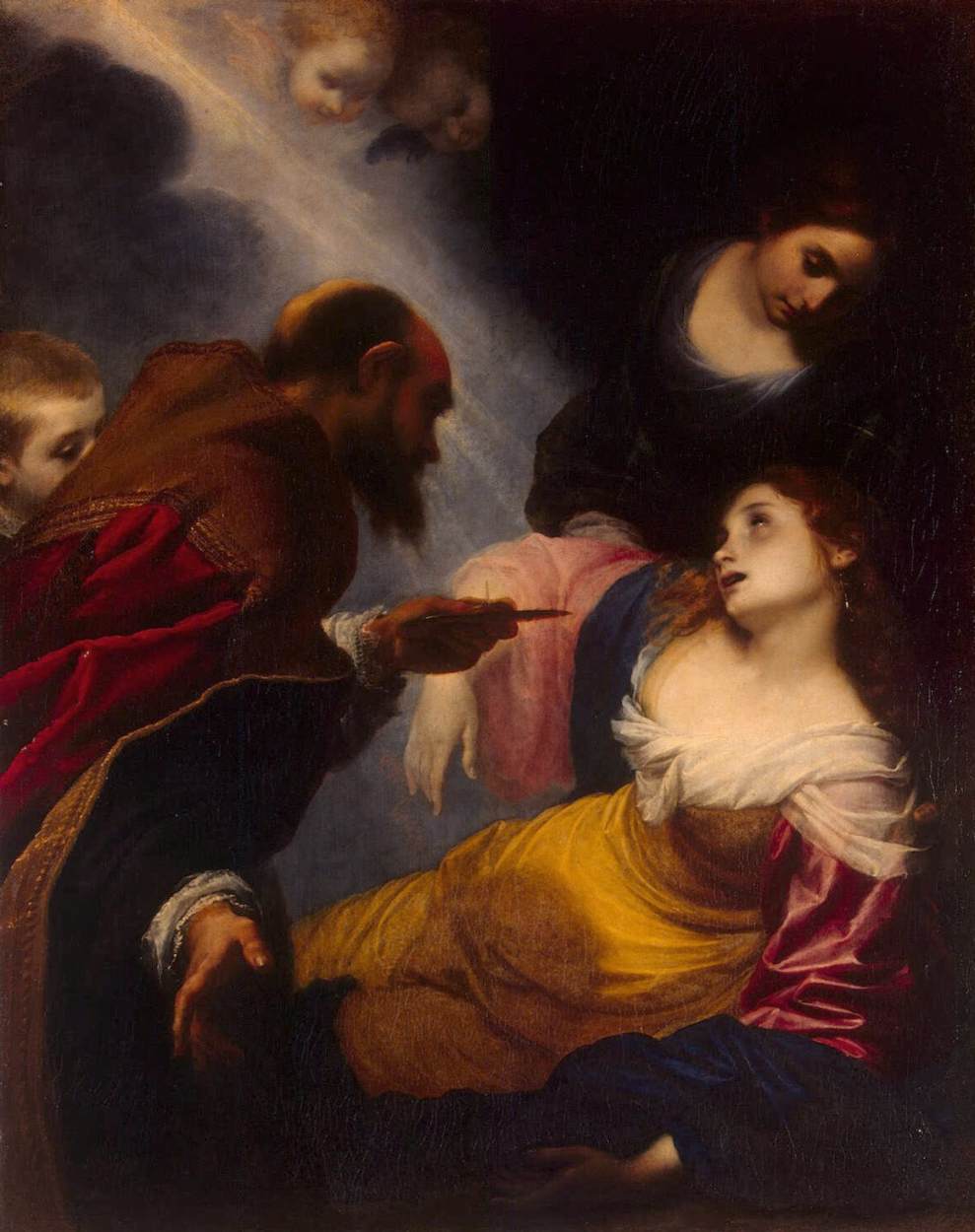 Death of St Petronilla