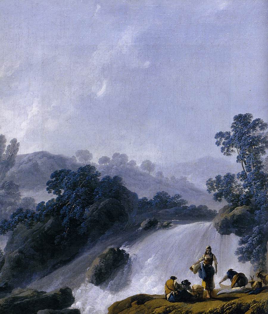 Landscape with Washerwomen (detail)