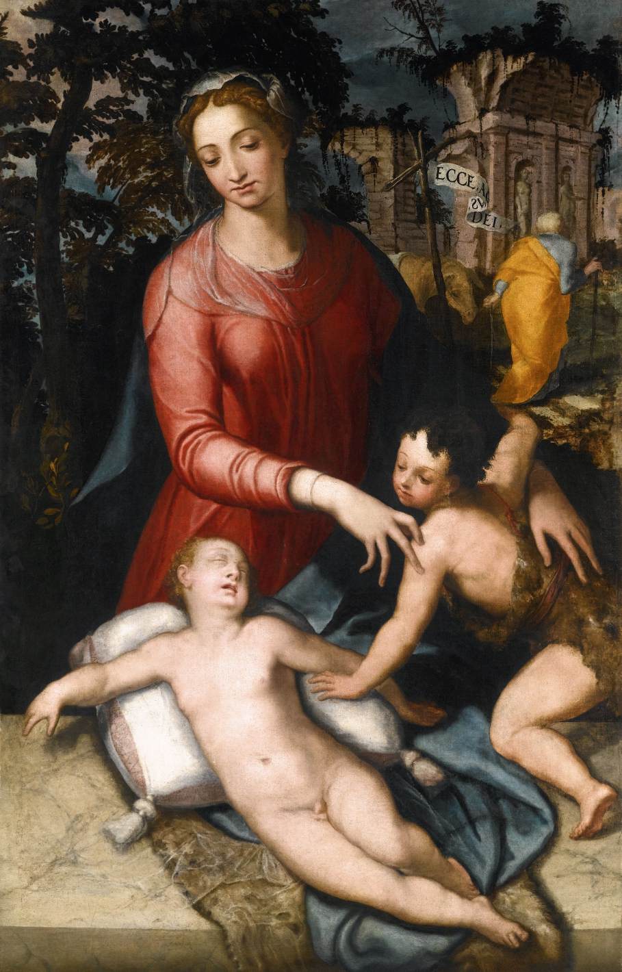 The Holy Family with the Infant St John the Baptist