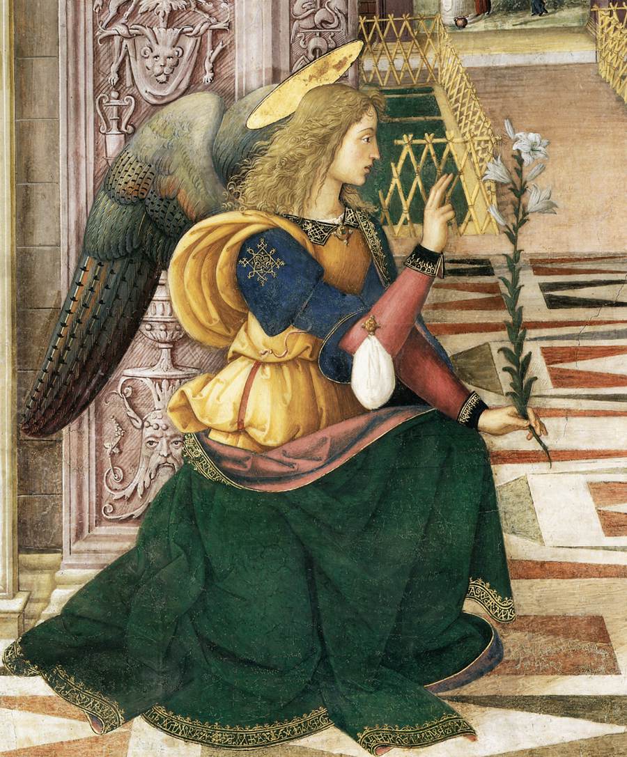 The Annunciation (detail)