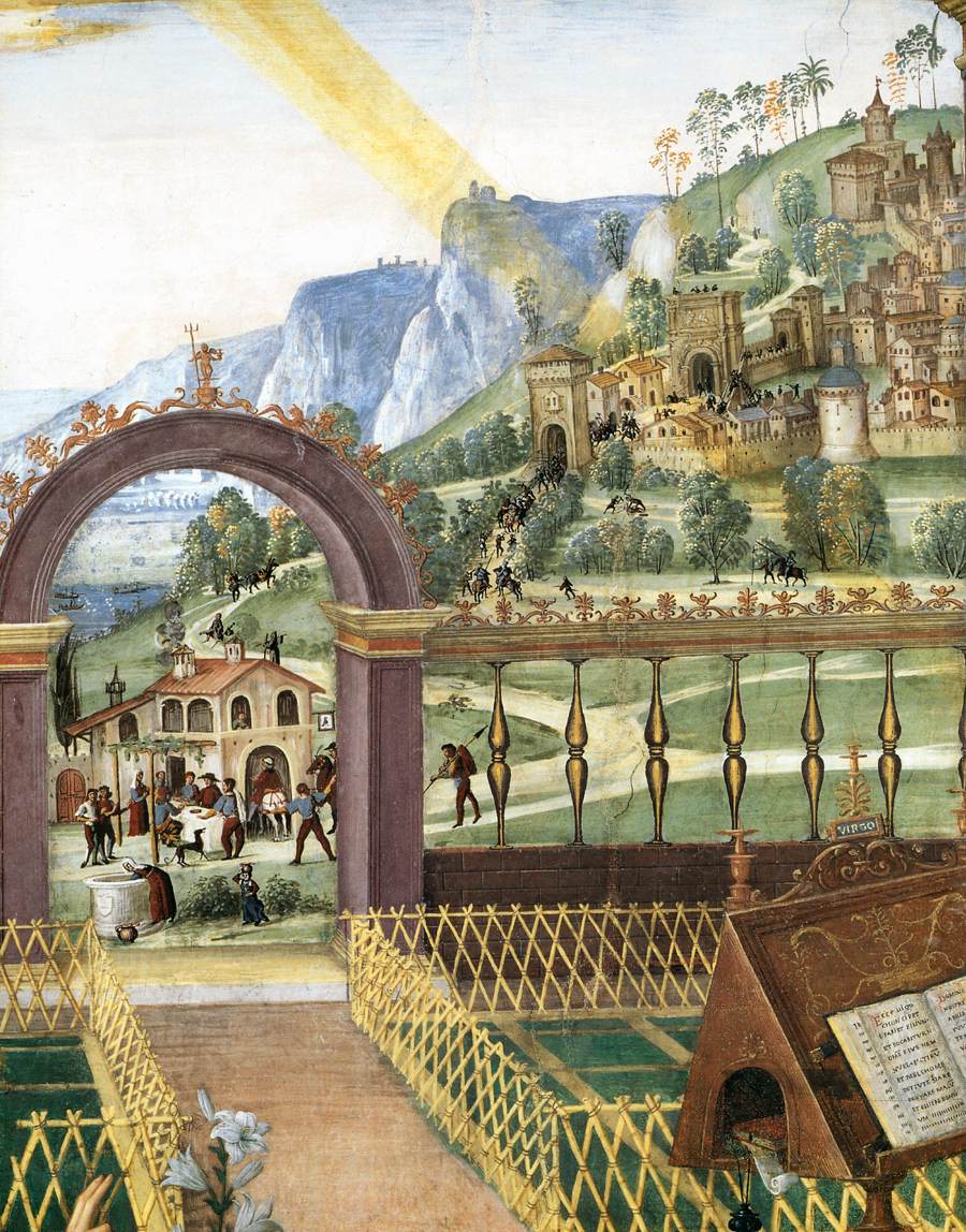 The Annunciation (detail)